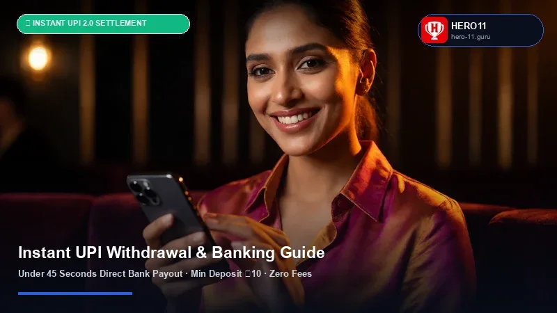 Hero11 Instant UPI Withdrawal & ₹20 INR Deposit Tutorial
